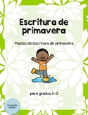 Escritura de Primavera