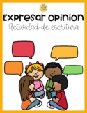 Escritura de opinión