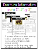 Escritura informativa de animales  | Animal Informative Wr