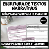 Escritura narrativa paso a paso - Spanish narrative writing
