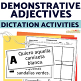 Spanish Demonstrative Adjectives and Clothing Listening an