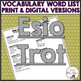 Esio Trot Vocabulary Word List