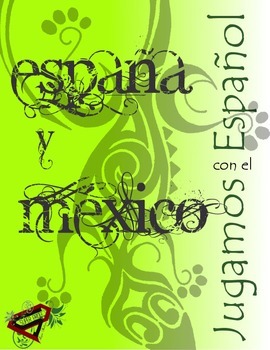 Preview of España y México (Spain and Mexico) – 4 Actividades   V.F.