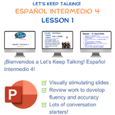 Español Intermedio 4 Lección 1 PowerPoint Presentation