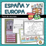 Pack de geografía: España y Europa