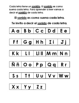 Español Primer Grado: El Abecedario by Recursos Educativos para el ...