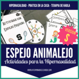 Espejo Animalejo Actividad para Hipernasalidad Version "S"