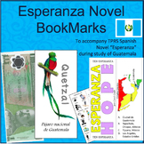 Esperanza Novel Bookmarks