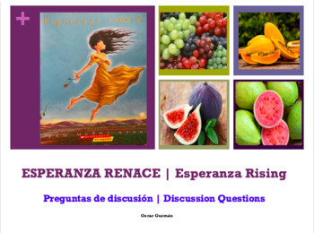 Preview of Esperanza Renace | Esperanza Rising Discussion Questions in SPANISH