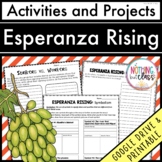 Esperanza Rising | Activities and Projects | Worksheets an