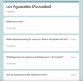 Esperanza Rising Chapter 11 (Los Aguacates - Avocados) Google Form Quiz
