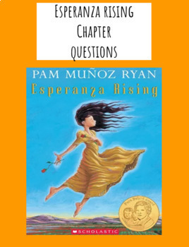 Preview of Esperanza Rising Chapter Questions 