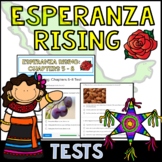 Esperanza Rising Digital Tests: Google Forms