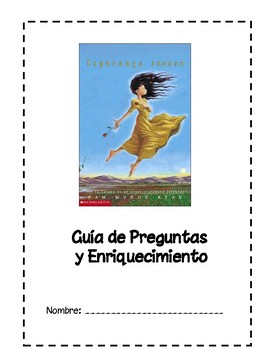 Preview of Esperanza Rising (Esperanza Renace) Spanish Novel Study