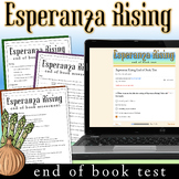 Esperanza Rising Test | Print & Digital Esperanza Rising E