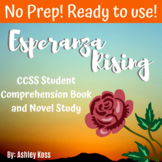 Esperanza Rising No Prep Student Comprehension Book- Common Core
