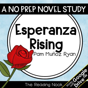 Preview of Esperanza Rising Novel Study | Distance Learning | Google Classroom™