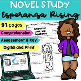 Esperanza Rising Novel Study | Comprehension & Assessment