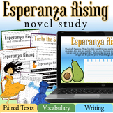 Esperanza Rising Novel Study | Print & Digital Vocabulary,