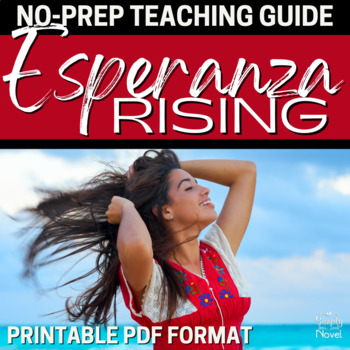 Preview of Esperanza Rising Novel Study - 6-Week Teaching Unit