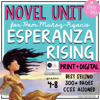 Preview of Esperanza Rising FULL NOVEL UNIT | Bundled