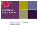 Esperanza Rising Power Point Review