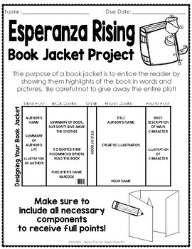 esperanza rising book report ideas