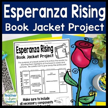 Preview of Esperanza Rising Project | Make a Book Jacket | Esperanza Rising Book Report