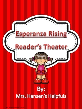 Preview of Esperanza Rising Reader's Theater Play