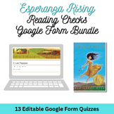 Esperanza Rising Reading Check- Google Form Bundle