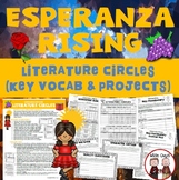 Esperanza Rising Reading Literature Circle Activity