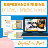 Esperanza Rising Scrapbook Project - Great for final assessments!