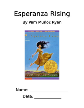 Preview of Esperanza Rising Student Packet