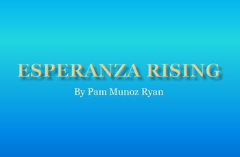 Preview of Esperanza Rising Study Guide in PowerPoint