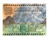 Esperanza Rising Timeline Mountains and Valleys
