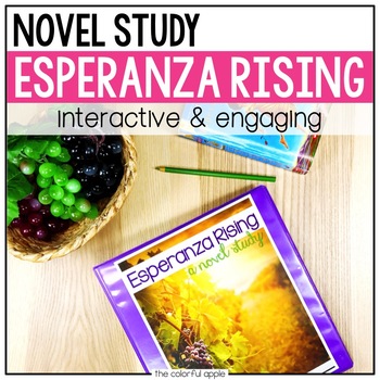 Preview of Esperanza Rising Novel Study