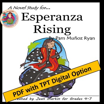 Preview of Esperanza Rising, by Pam Munoz Ryan: A PDF & Easel Digital Novel Study