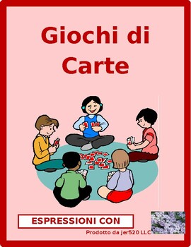 Preview of Espressioni con Avere Italian Card Games