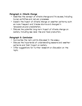weather today essay