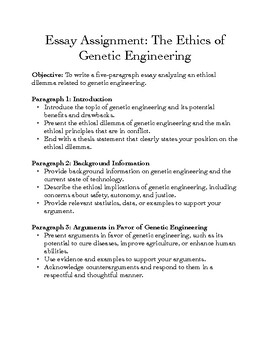 define genetic engineering essay