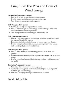 The Pros and Cons of Wind Energy 