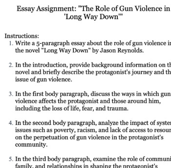 essay on gun crimes