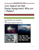 Essay Assignment: Who am I, Really?
