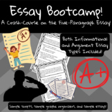 Essay Boot Camp- Teach the Five-Paragraph Essay in ONE Lesson!