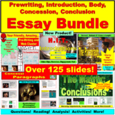 Essay Bundle: Prewriting, Introduction, Body Paragraph, Concession, Conclusion