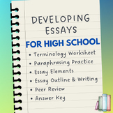 Essay Development For High School