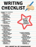 Essay Editing Checklist