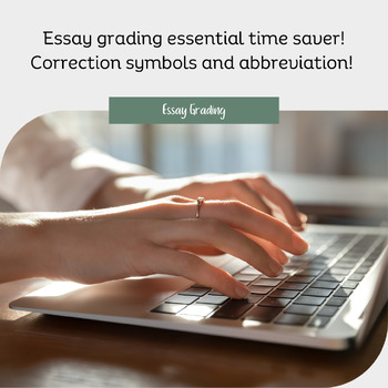 essay grading symbols