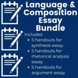 Essay Handouts/Anchor Charts Bundle for Language & Composi