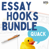 Essay Hooks Bundle for Writing Introductions | Lesson | Pr